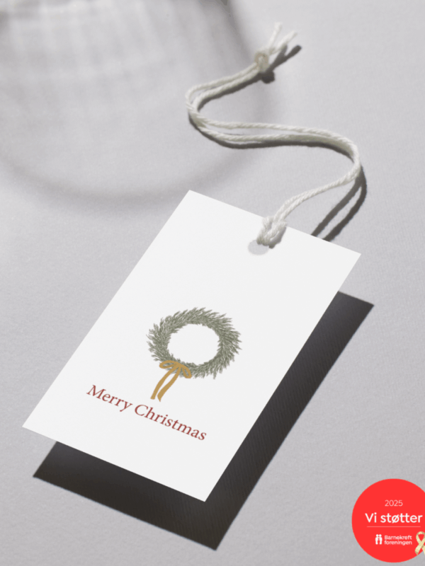Gave Tags – Juleetiketter med nordisk design (10-pk)