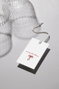 Gavetags – Bow Merry Christmas