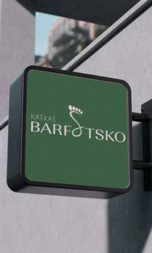 Katkas barfotsko - visuell identitet for barfotsko