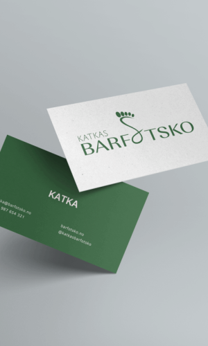 Katkas barfotsko - visuell identitet for barfotsko